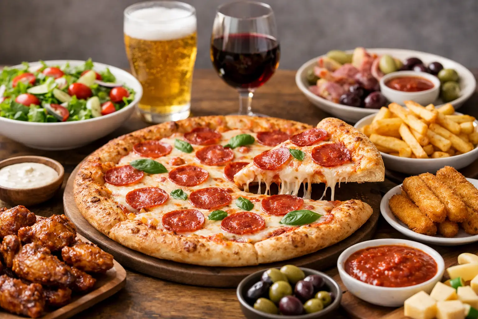 What Goes With Pizza? Best Pairings