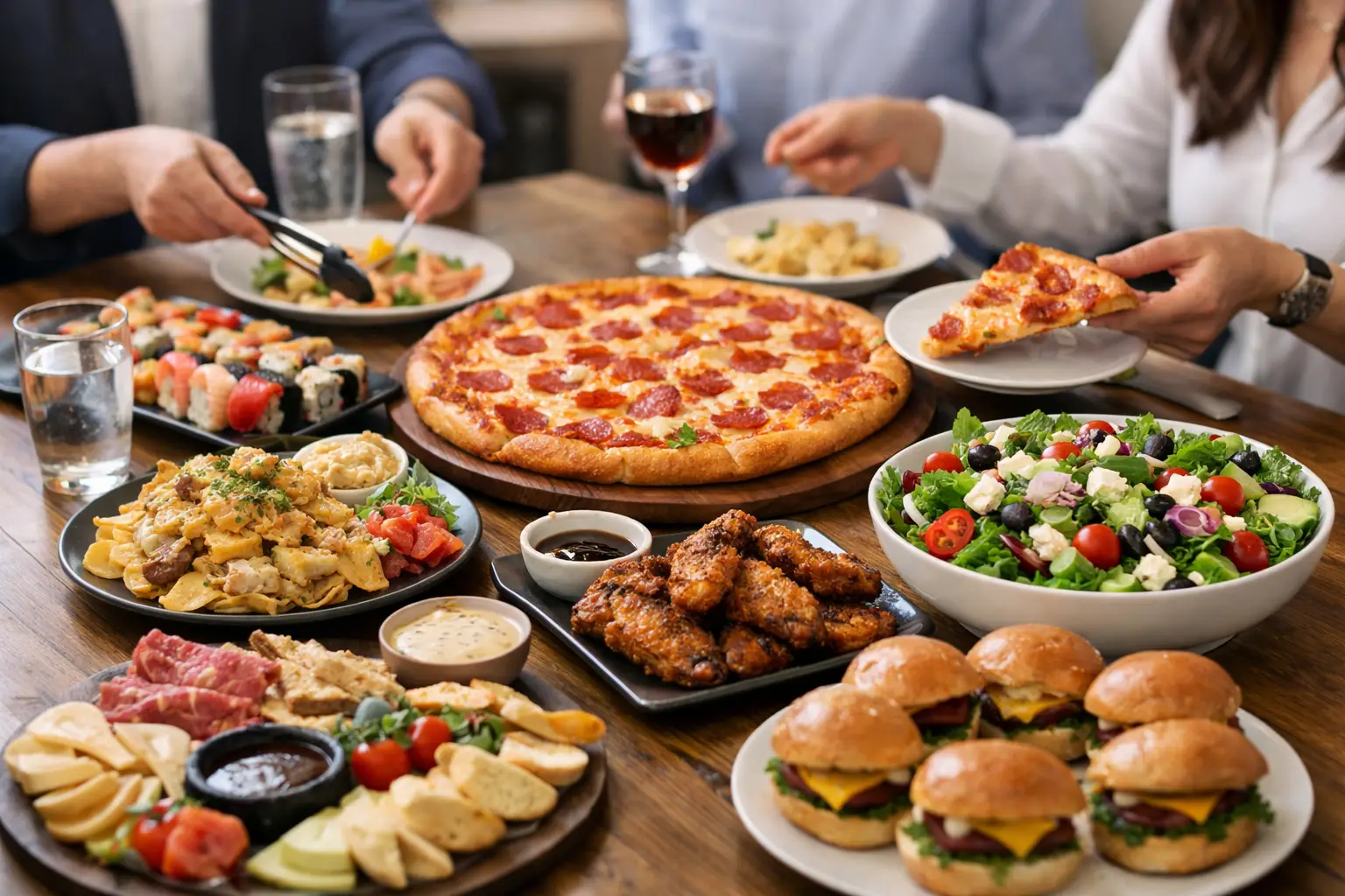 What to Order for Group Dinner That Works