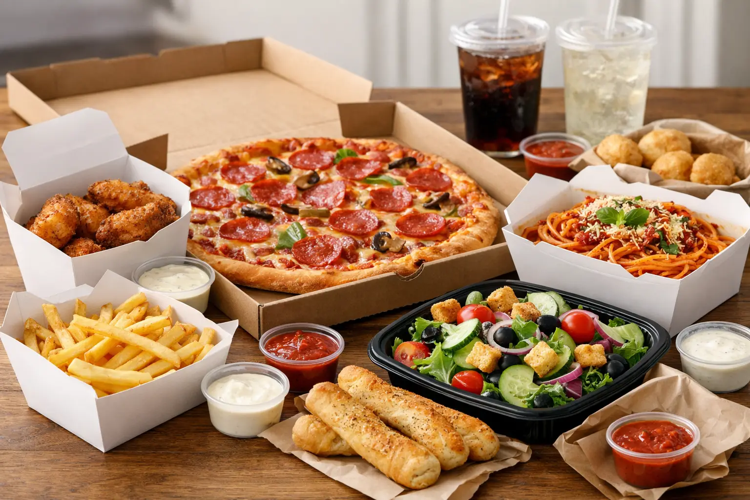 Best Menu Items for Takeout on Pizza Night