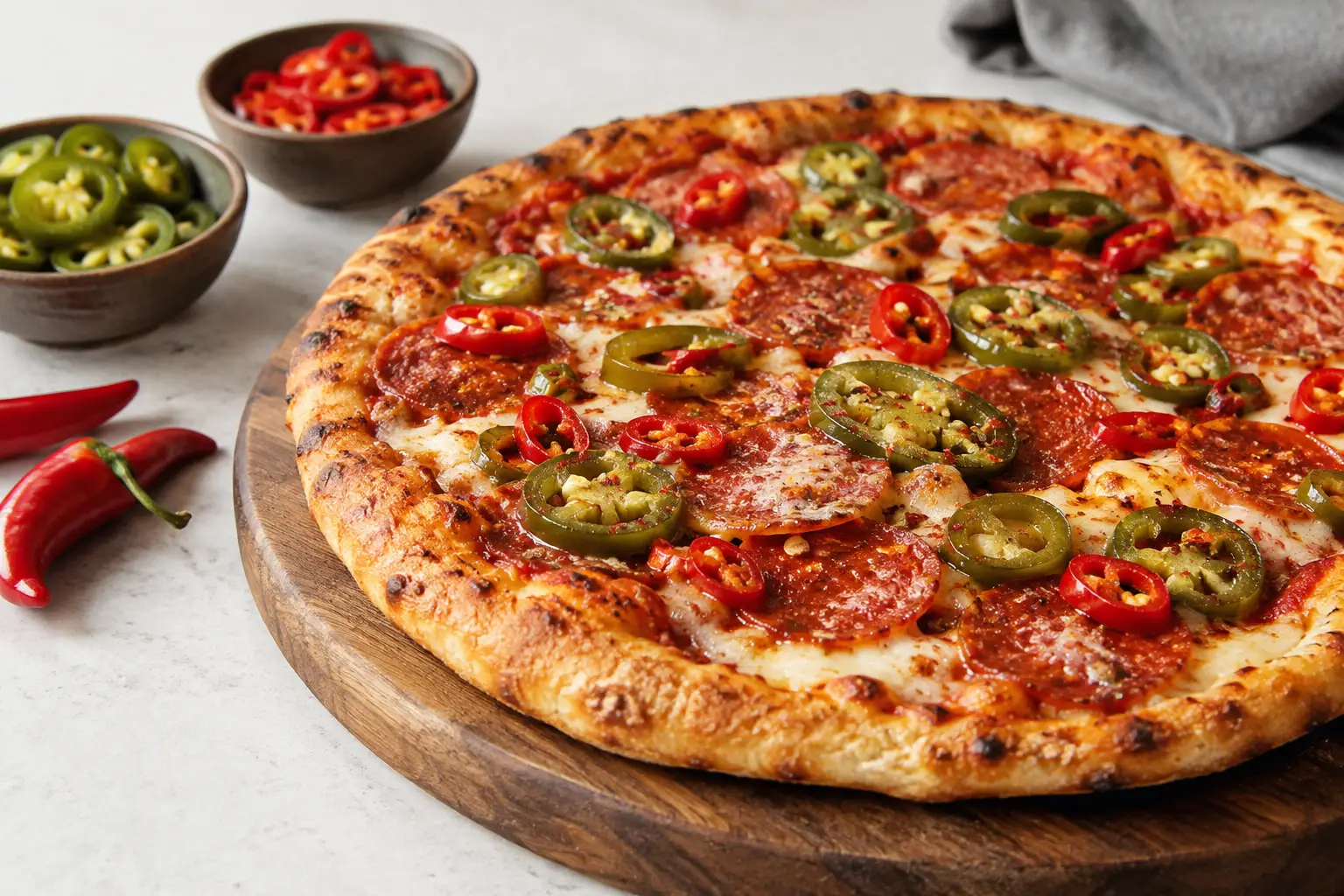 A Guide to Spicy Pizza Toppings That Work