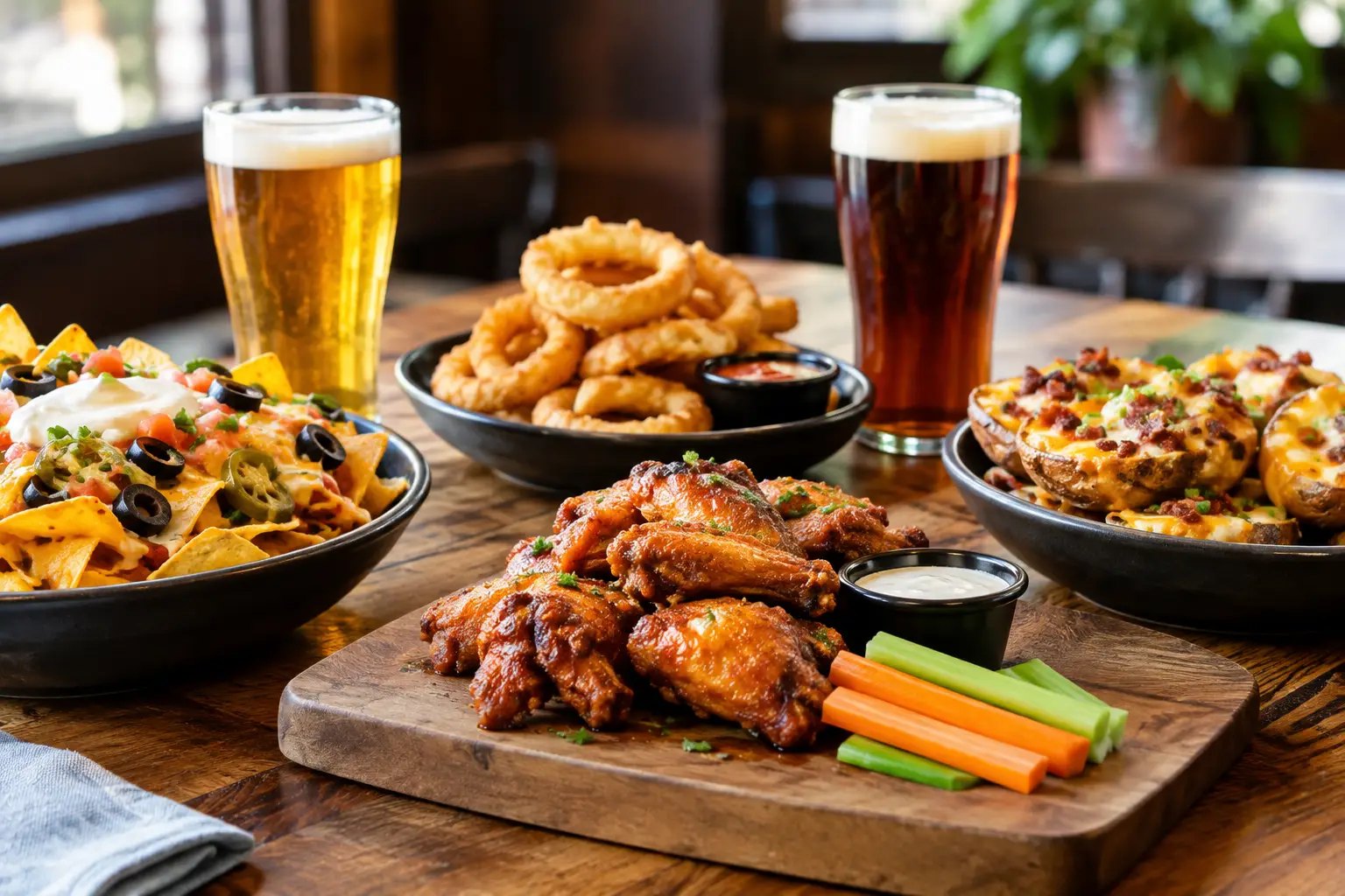Tavern Appetizer Selection for Every Table