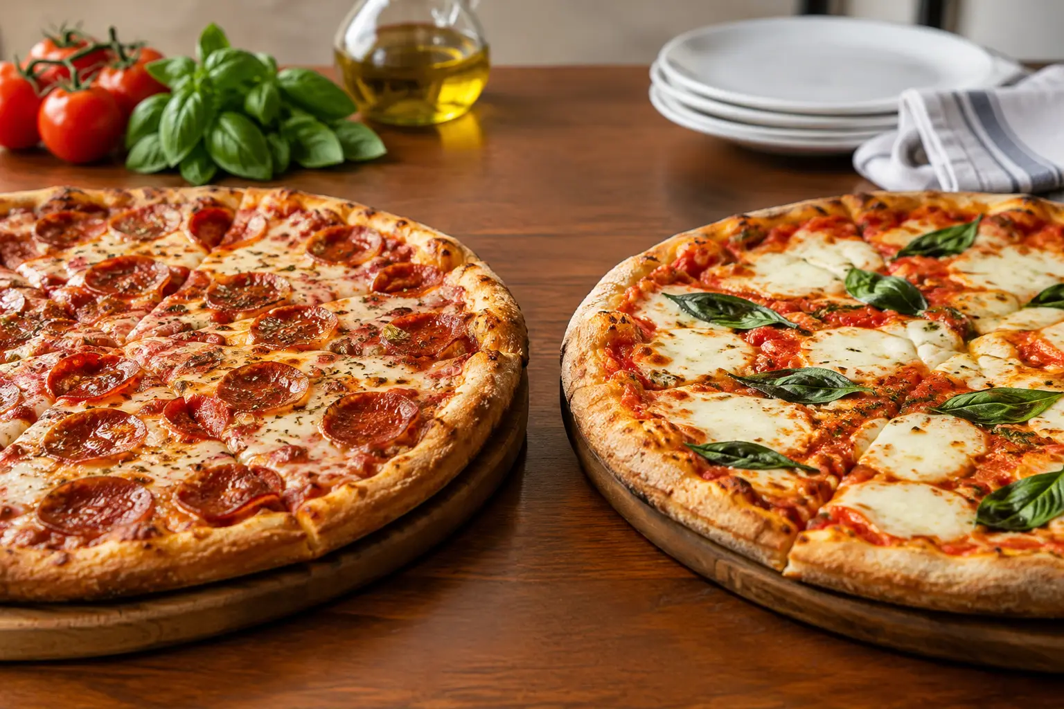 Tavern Pizzeria Comparison for Pizza Night